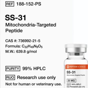 Alternative view of SS-31. prices are for 10 vials