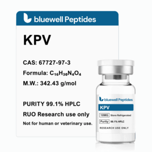 Alternative view of KPV 10mg. prices are for 10 vials